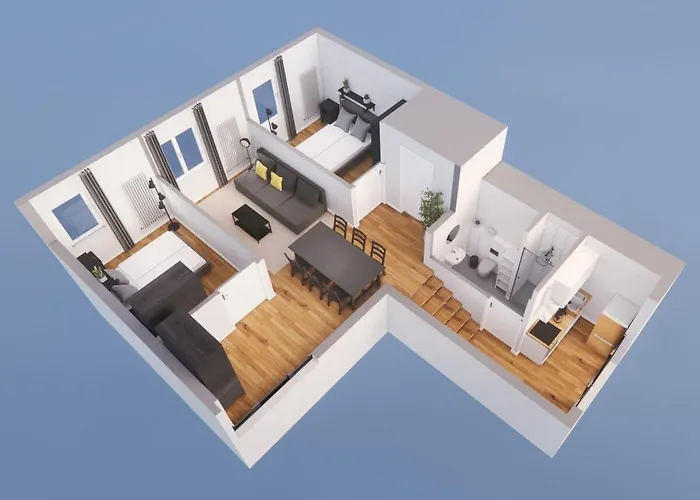 Apartman Urban With 2 Bedrooms *